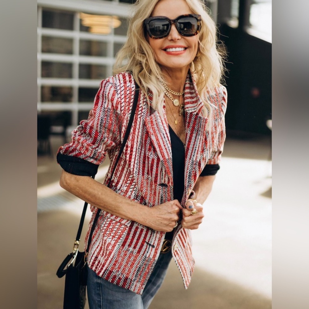 Cabi Patchwork Blazer - image 2